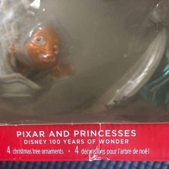 Hallmark Christmas Ornaments 2023 Disney 100 Years of Wonder Pixar & Princesses - Picture 6 of 7